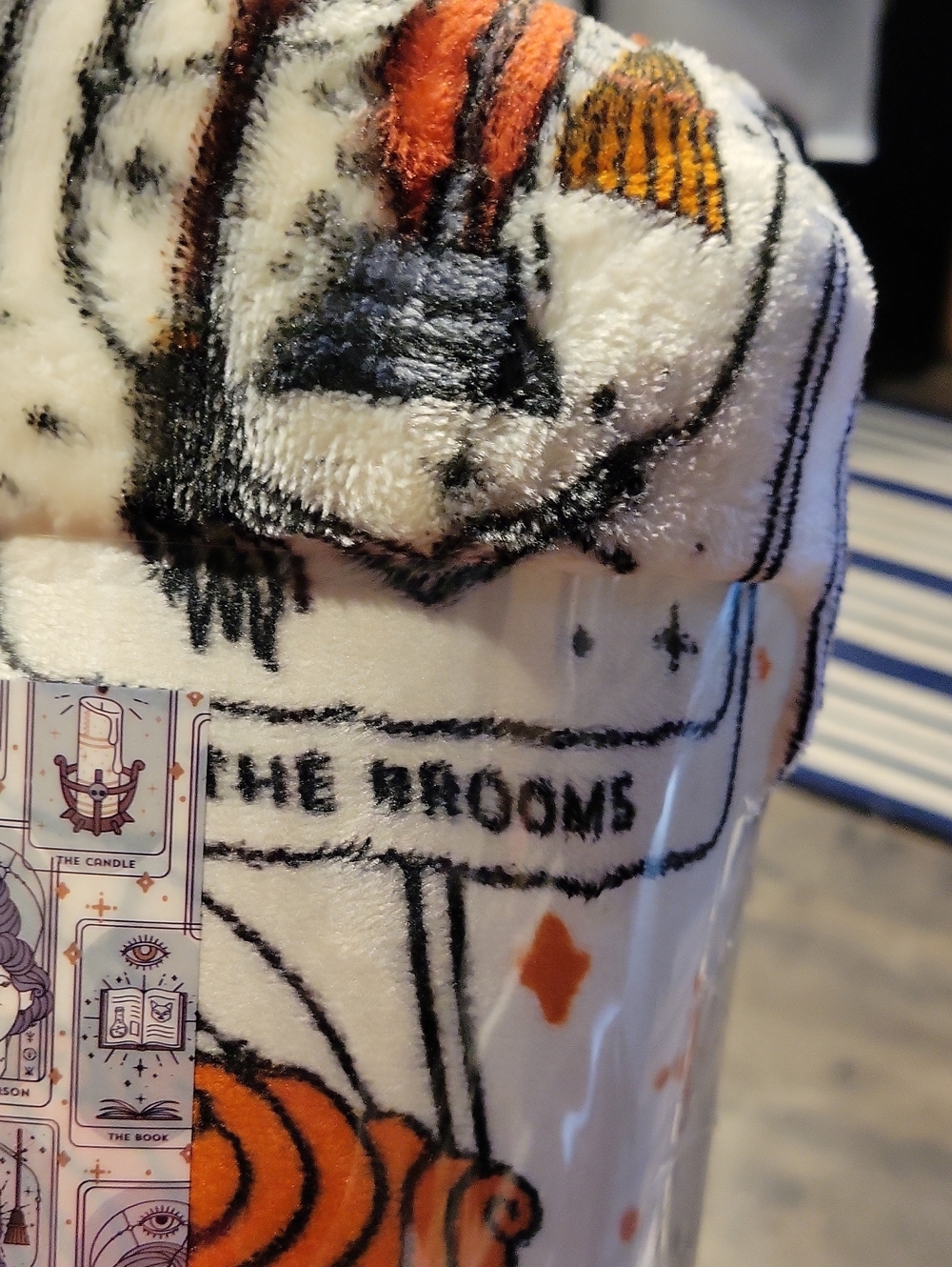 Hocus Pocus Plush Oversized Throw,NWT,Disney,Cozy/ Halloween - Picture 6 of 6